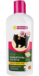 Vitomax Фітошампунь проти ковтунів у котів