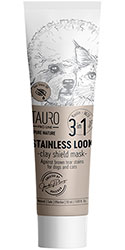 Tauro Pro Line Pure Nature Stainless Look 3in1 Маска для видалення плям з білої шерсті собак