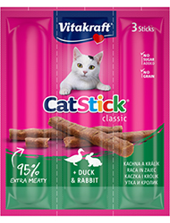 Vitakraft Cat Stick з качкою та кроликом