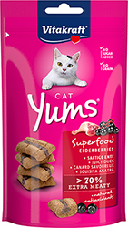 Vitakraft Cat Yums с уткой и бузиной