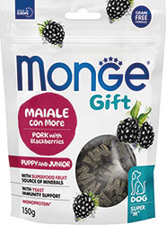 Monge Gift Puppy Growth Support Лакомство со свининой и ежевикой для щенков