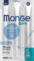 Monge Gift Puppy Палочки со свининой и молоком для щенков