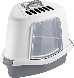 Stefanplast "Sprint Corner Plus" Кутовий закритий туалет для котів