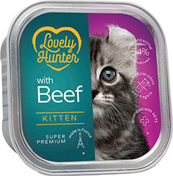 Lovely Hunter Kitten Beef Паштет з яловичиною для кошенят
