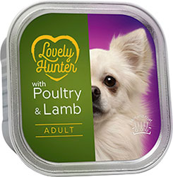 Lovely Hunter Adult Poultry And Lamb Паштет з м’ясом птиці та ягням для собак