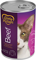 Lovely Hunter Adult Beef Паштет с говядиной для кошек