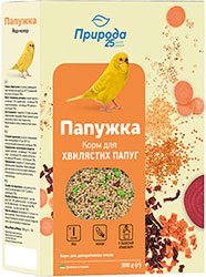 Природа Корм "Папужка Йод + Колор" для хвилястих папуг