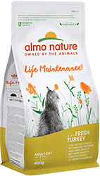 Almo Nature Cat Adult Life Maintenance Fresh with Fresh Turkey