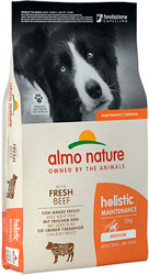 Almo Nature Holistic Dog Adult Medium with Fresh Beef