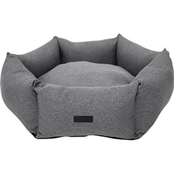 Noble Pet Paul Antracite М'який лежак з бортами для собак і котів