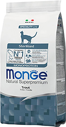 Monge Cat Adult Sterilised Troute