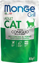 Monge Grill Cat Adult Rabbit