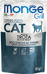 Monge Grill Cat Sterilised Trout