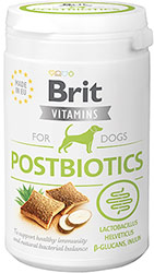 Brit Dog Vitamins Postbiotics Витаминизированные лакомства для поддержания пищеварения у собак