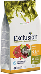 Exclusion Noble Grain Dog Adult Beef Small Breed