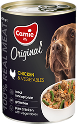 Carnie Original Mono Protein Курица с овощами для собак
