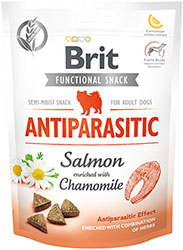 Brit Dog Functional Snack Antiparasitic Ласощі для підтримання мікрофлори кишечника собак