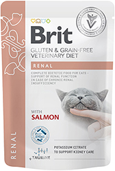 Brit Veterinary Diet Renal Cat Pouch