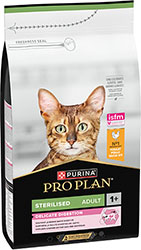 Purina Pro Plan Cat Adult Sterilised Delicate Digestion Chicken