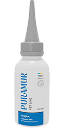 Puramur Vet Line Clean Ears Пудра антибактеріальна для вух котів і собак