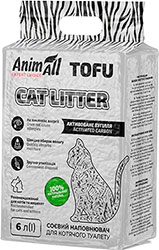 AnimAll Tofu Наповнювач соєвий, з активованим вугіллям