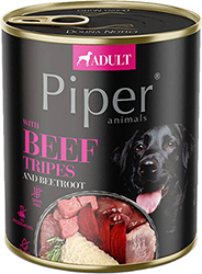 Dolina Noteci Piper Cans Adult with Beef tripes and Beetroot