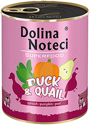 Dolina Noteci Superfood Cans Adult Duck & Quail