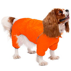 Barksi Textile Комбинезон для собак, оранжевый