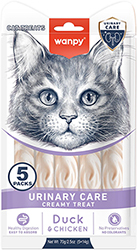 Wanpy Functional Creamy Treat Urinary Care Кремові ласощі для котів