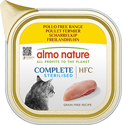 Almo Nature HFC Cat Complete Sterilised з куркою для котів
