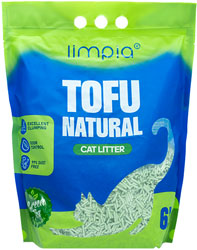 Limpia Tofu Соєвий наповнювач для котячого туалету, з ароматом зеленого чаю