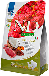 Farmina N&D Quinoa Dog Adult Medium & Maxi Skin & Coat Duck & Coconut
