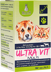 Modes Ultra Vit Multi Вітамінно-мінеральний комплекс для цуценят і кошенят