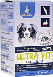 Modes Ultra Vit Calcium Вітамінно-мінеральний комплекс для собак і котів
