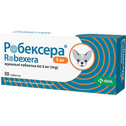 Робексера Жувальні таблетки, 5 мг
