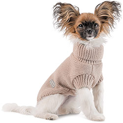 Pet Fashion Светр "Sam" для собак, бежевий
