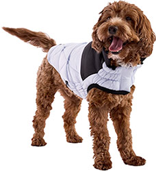 GF Pet Diamond Dog Puffer Blue Пуховик для собак, голубой