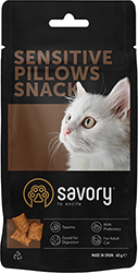 Savory Cats Snacks Pillows Sensitive