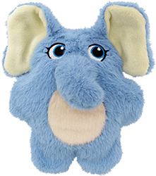 Kong Snuzzles Kiddos Elephant Игрушка "Слоненок" с пищалкой для собак