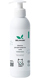 Delamark Шампунь с экстрактом календулы и алоэ вера для длинношерстных кошек