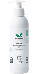 Delamark Шампунь з екстрактом ромашки та вітаміном Е для короткошерстих котів