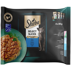 Sheba Select Slices Набір вологого корму з рибою в соусі