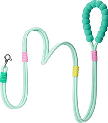 Maogoublue Marshmallow Smart Веревочный поводок "Mint Green" для собак