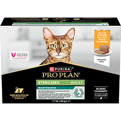 Purina Pro Plan Delicate Набор муссов с курицей для стерилизованных кошек
