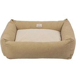 Harley and Cho Мягкий лежак с бортами Haven Canvas Linen