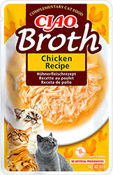 Inaba CIAO Broth Тушкована курка в бульйоні для котів