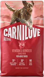 Carnilove Active Dog Adult Venison & Reindeer & Wild Boar