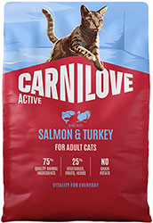 Carnilove Active Cat Adult Salmon & Turkey