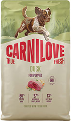 Carnilove True Fresh Puppy Duck
