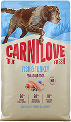 Carnilove True Fresh Dog Adult Fish & Turkey